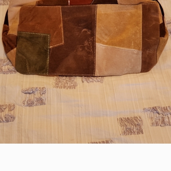 EUC, Vintage, Boho suede shoulder bag - Picture 5 of 9